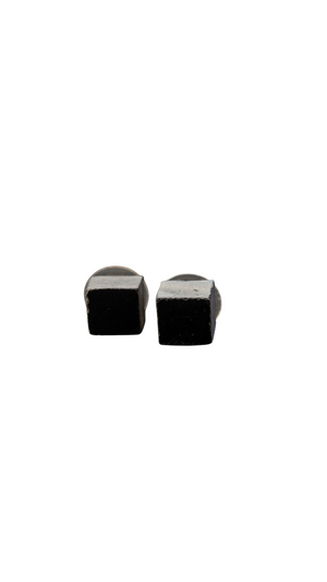 Sexy Black Marble Baby Studs