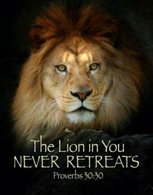 Proverbs 30:30 Lion Bracelet