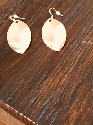 Gorgeous Rose Gold Color Earrings!