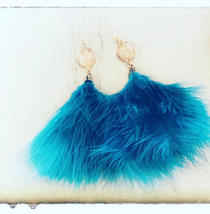 Pretty Blue feathers