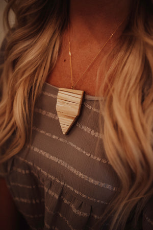 Tribal ivory necklace