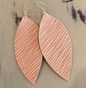 Softest Pink Leather ear vacay